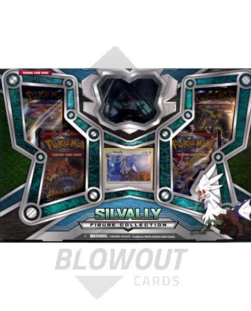 Pokemon silvally sale figure collection box
