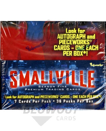 Smallville Season 5 Trading Cards (Inkworks) - 10 Box Case