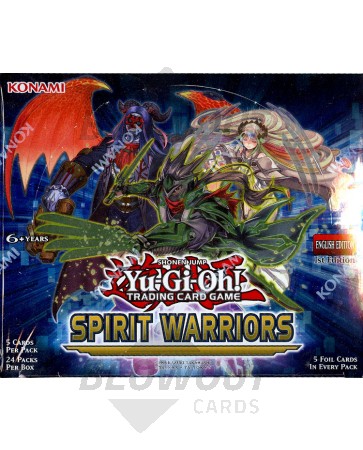 Yu-Gi-Oh! 24 packs Spirit Warriors' Factory Sealed 1st Edition Booster Box 