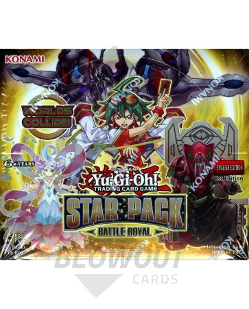 Yugioh Star Pack - Battle Royal 1st Edition Booster Box
