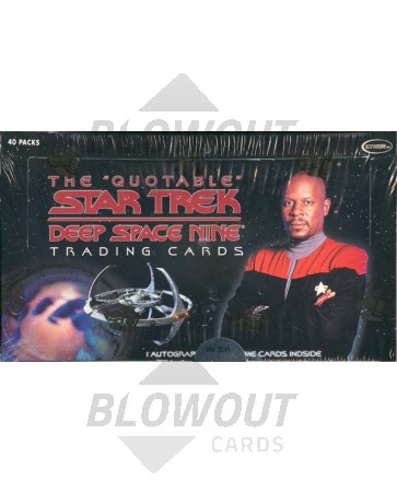 Star Trek Quotable Deep Space 9 Trading Card 12 Box Case