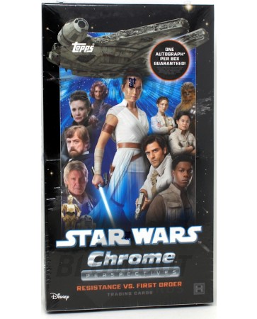 2020 Topps Star Wars Chrome Perspectives: Resistance Vs The First Order Box