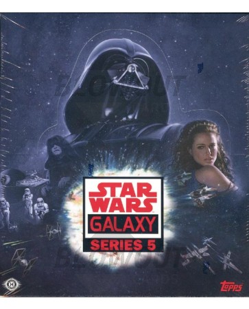 Topps Star Wars Galaxy Series 5 Hobby 8 Box Case