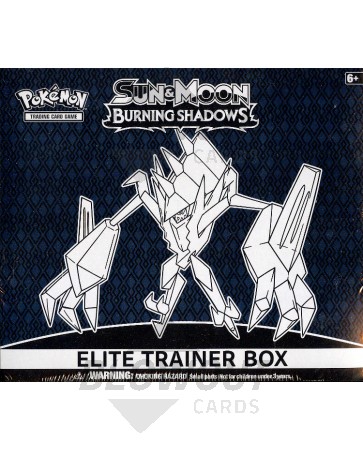 Necrozma Elite Trainer Box Code Pokemon SM Burning Shadows TCG 