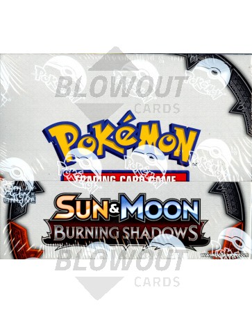 Pokemon Sun & Moon Burning Shadows Theme Deck 6 Box Case