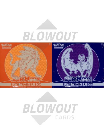 Pokemon Sun & Moon Elite Trainer Box - 2 Box Lot