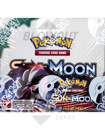 Pokemon Sun & Moon Guardians Rising Booster 6 Box Case