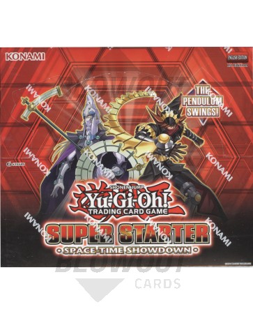 Yugioh 2014 Super Starter Deck Space-Time Showdown 1st Edition Box