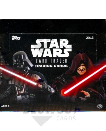 2016 Topps Star Wars Card Trader 16 Box Case