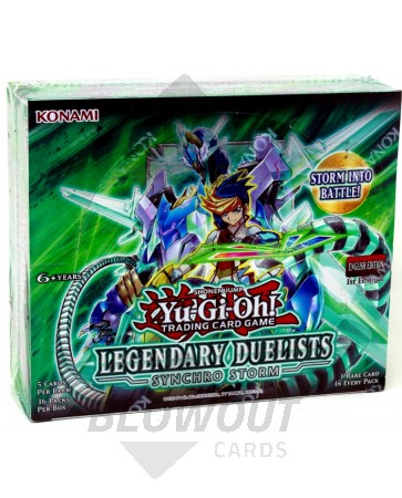 Yugioh Legendary Duelists: Synchro Storm Booster Euro Edition Box
