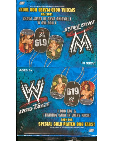 2006 Topps Dog Tags WWE Wrestling Hobby Box