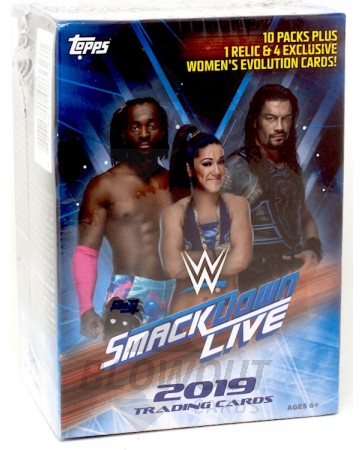 2019 Topps WWE Smackdown Blaster Box
