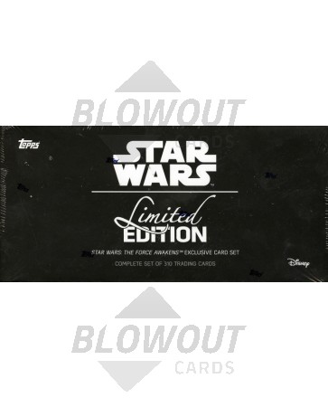 Topps Star Wars The Force Awakens Limited Ed Set 12 Box Case