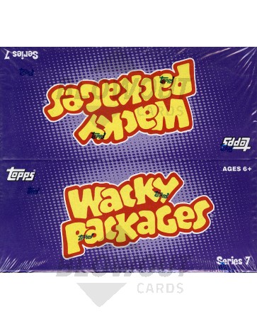 Topps Wacky Packages Series 7 Stickers 2010 Retail Box