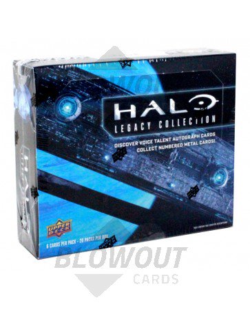 Upper Deck Halo Legacy Collection Hobby 12 Box Case