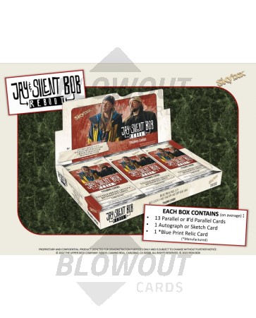 Upper Deck Skybox Jay & Silent Bob Reboot Hobby 20 Box Case