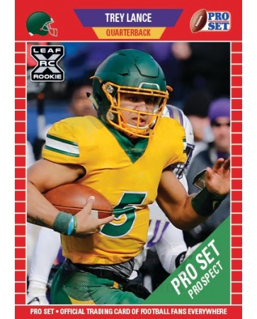 2021 Pro Set PS10 Trey Lance Rookie Card - 20 Card Lot