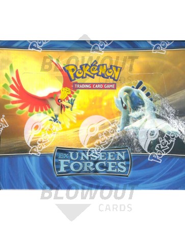 Pokemon EX Unseen Forces Theme Deck 6 Box Case