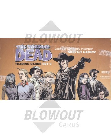 The Walking Dead Comic Set 2 Trading Card Cryptozoic Box