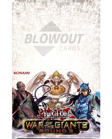 Yugioh Battle Pack 2: War Giants Rd 2 -1st Ed Booster Box