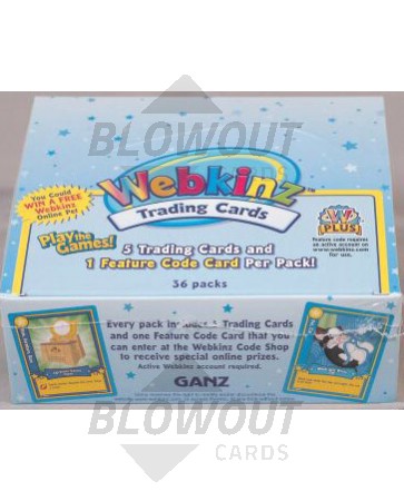 Webkinz Trading Cards Series 1 Box (Ganz)