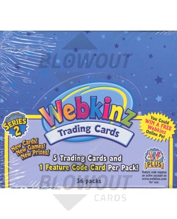 Webkinz Trading Cards Series 2 - 10 Box Case (Ganz)