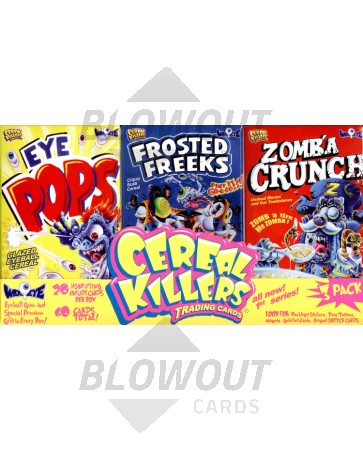 Wax Eye Cereal Killers 3-Pack Mini Cereal Series 1 - 10 Box Case