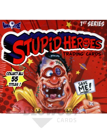2014 Wax Eye Stupid Heroes Series 1 - 8 Box Case