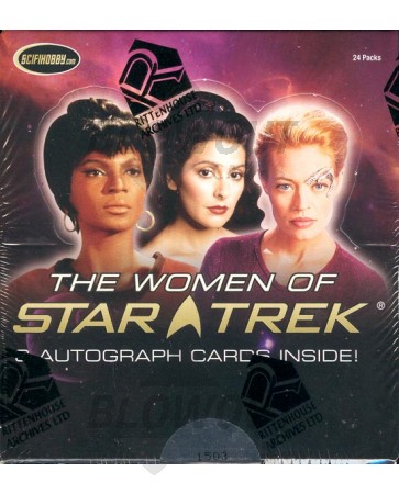 Women of Star Trek Trading Cards (Rittenhouse) - Box