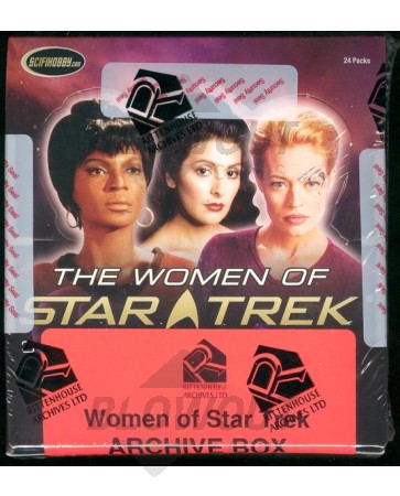 Women of Star Trek Trading Cards (Rittenhouse) ARCHIVE Box