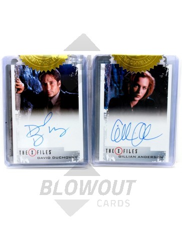 The X-Files Archives Classic Autograph Set (Rittenhouse) 
