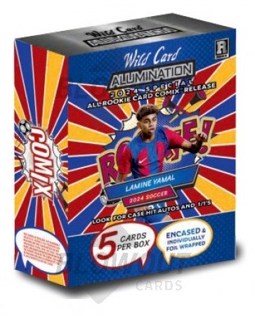 2024 Wild Card Alumination Lamine Yamal Rookie Comix Box
