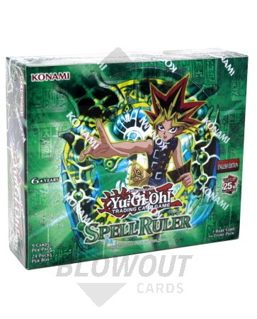 Yugioh Spell Ruler 25th Anniversary Edition Booster 12 Box Case