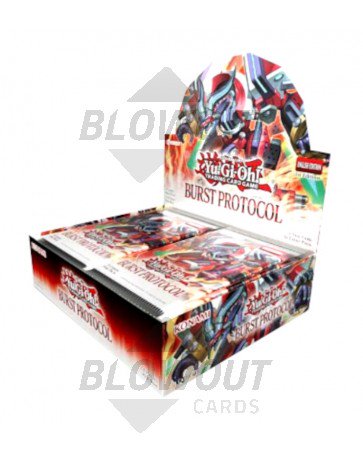 Yugioh Burst Protocol Booster 12 Box Case