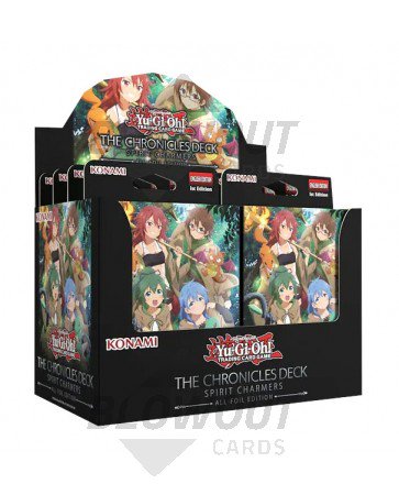 Yugioh Chronicles Deck Spirit Charmers 12 Box Case