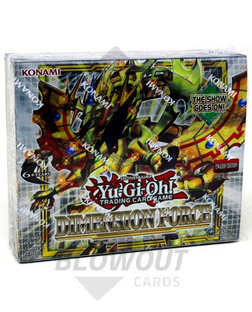 Yugioh Dimension Force Booster Box