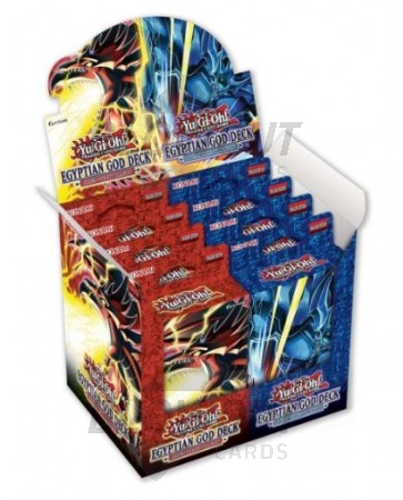 Yugioh Egyptian God Deck Unlimited Display 12 Box Case