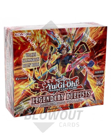 Yugioh Legendary Duelists: Soulburning Volcano Booster Box