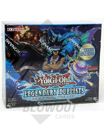 Yugioh Legendary Duelists: 9 Booster 12 Box Case