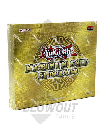 Yugioh Maximum Gold El Dorado Box
