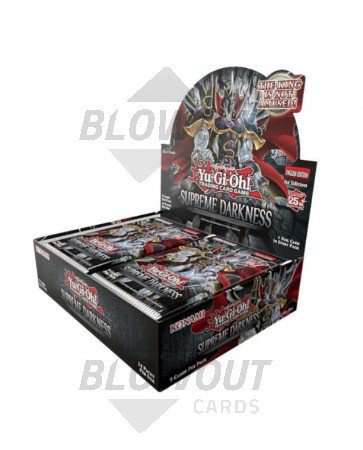 Yugioh Supreme Darkness Booster 12 Box Case