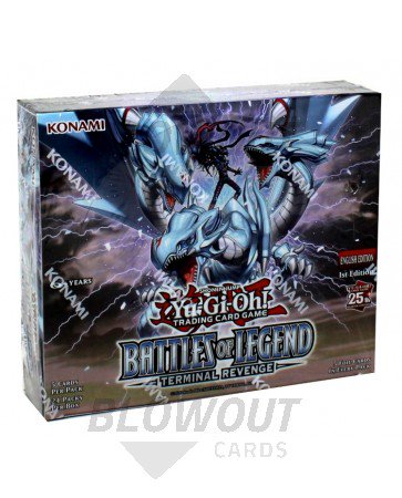 Yugioh Battles of Legend: Terminal Revenge Booster 12 Box Case
