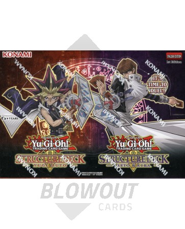 Yugioh Yugi and Kaiba Structure Deck - 12 Box Case