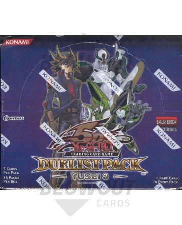 Yugioh Yusei 3 Duelist Pack Booster 12 Box Case