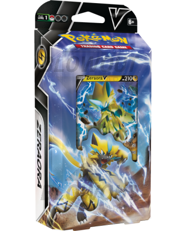 Pokemon Deoxys V or Zeraora V Battle Deck Box