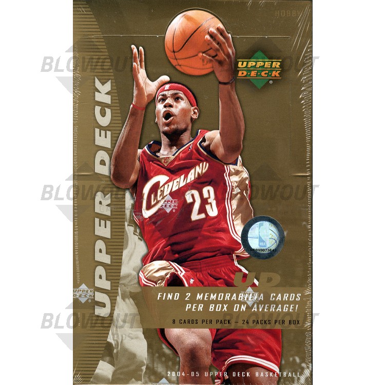 2004 05 Upper Deck Basketball Hobby 12 Box Case
