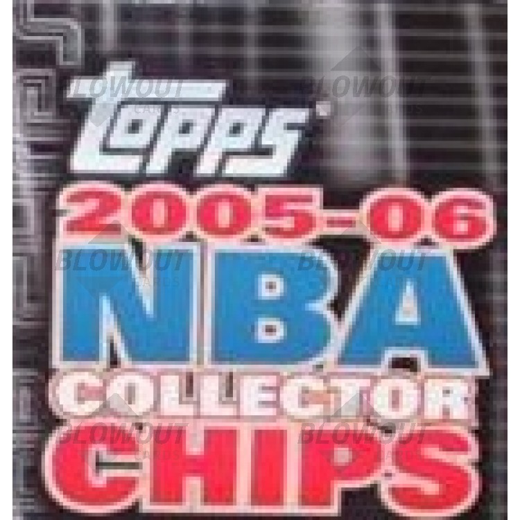 2005/06 Topps Collector Chips Basketball Pack