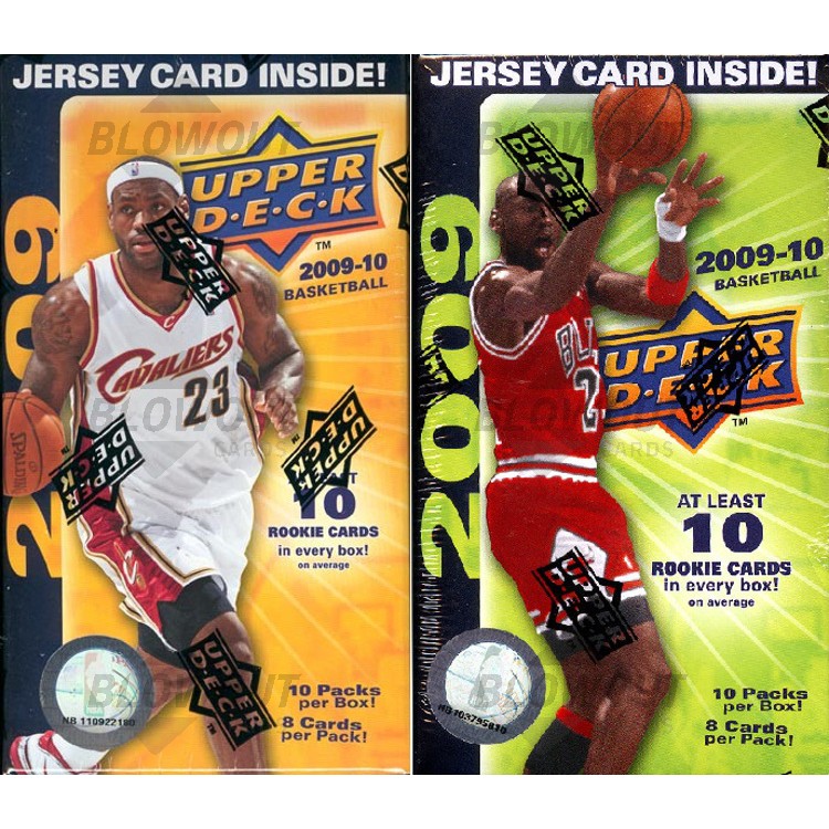 2009 10 Upper Deck Basketball Blaster Box Lebron