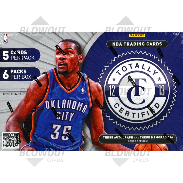 2012 13 Panini Totally Certified Basketball Hobby Box