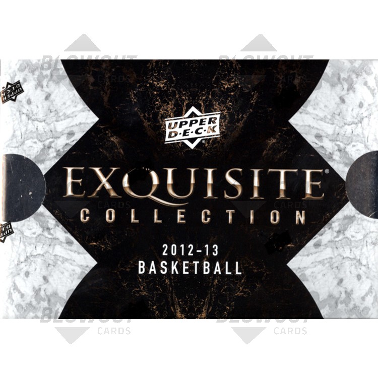 2012/13 Upper Deck Exquisite Collection Basketball 3 Box Case